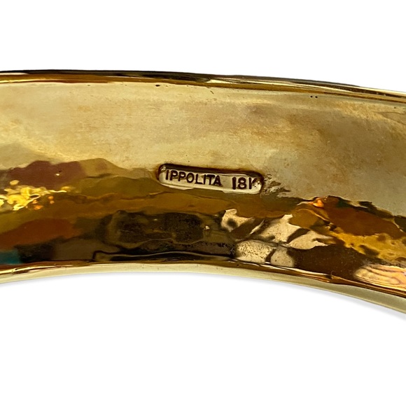 Ippolita Glamazon 18K Yellow Gold Bangle - Picture 3 of 7